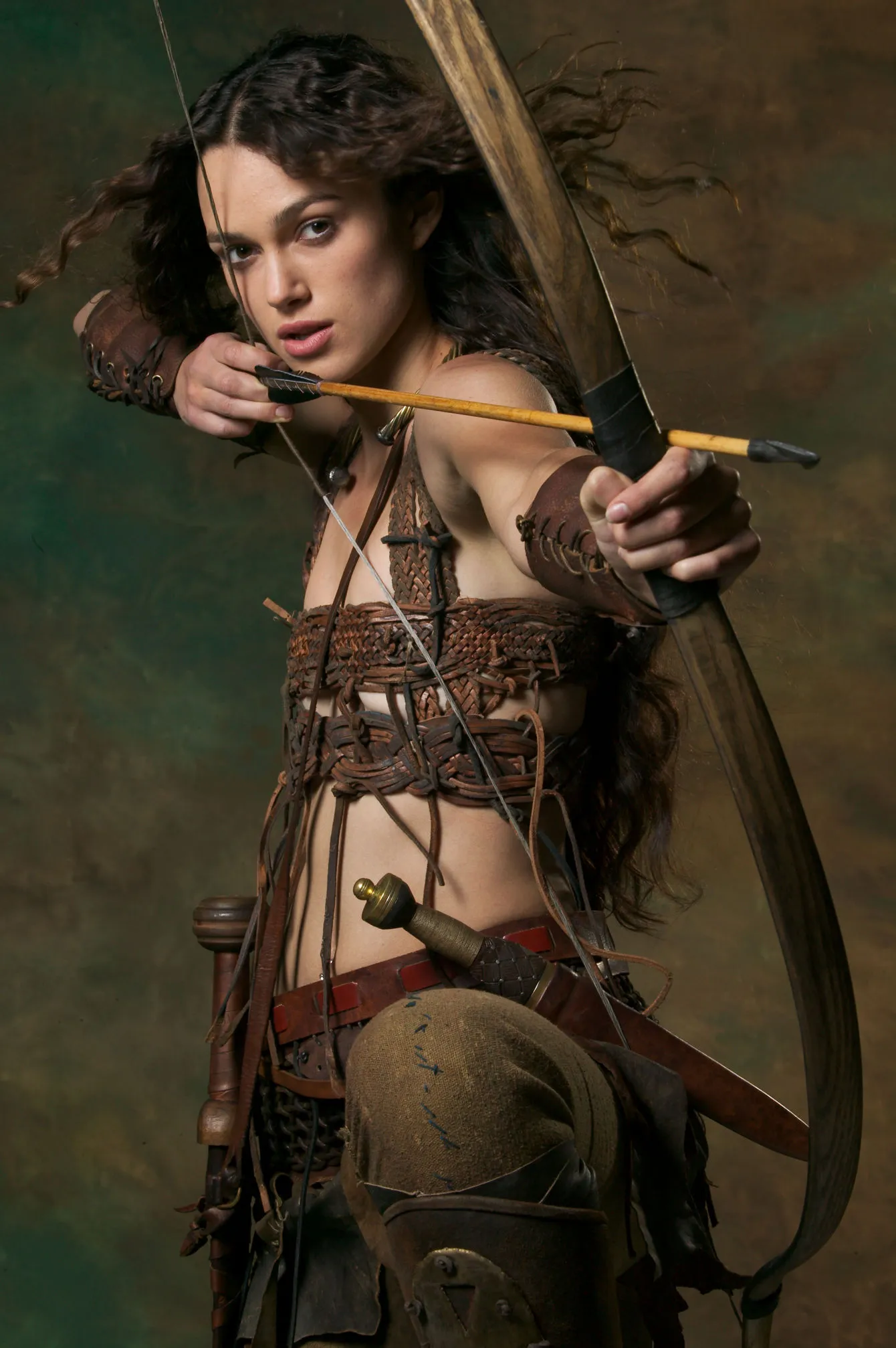 Oakskin, a long-haired, bright-eyed tracker and scout